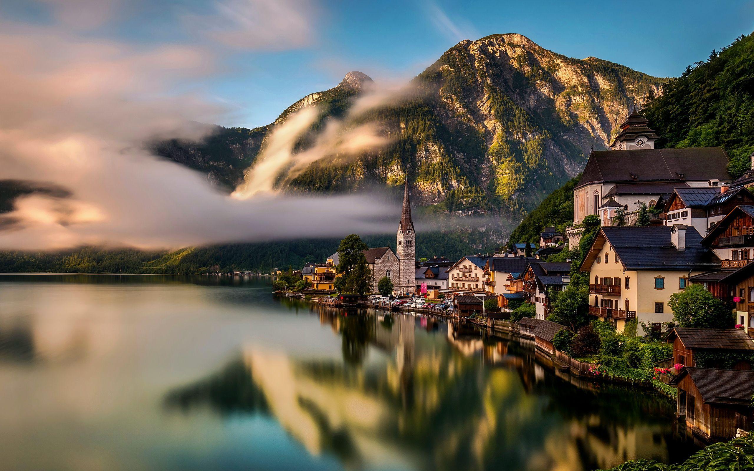 2560x1600 Hallstatt Austria Wallpaper