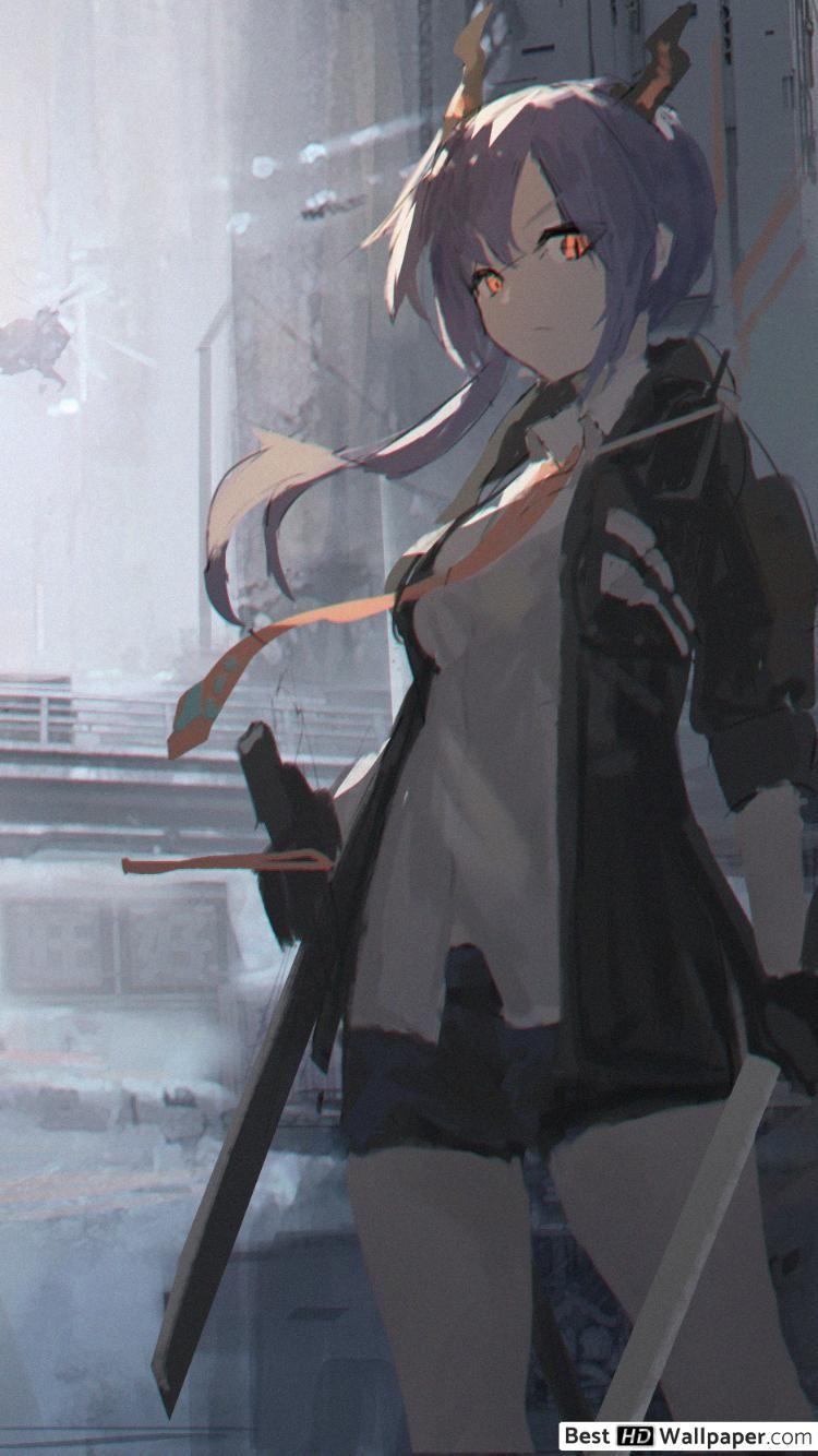 750x1334 Arknights HD wallpaper download