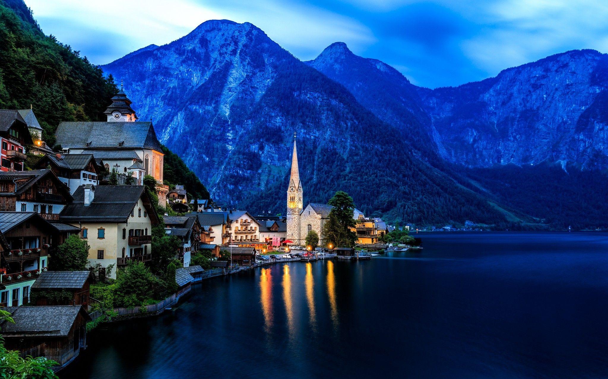2048x1277 Hallstatt Wallpaper Landscape Wallpaper