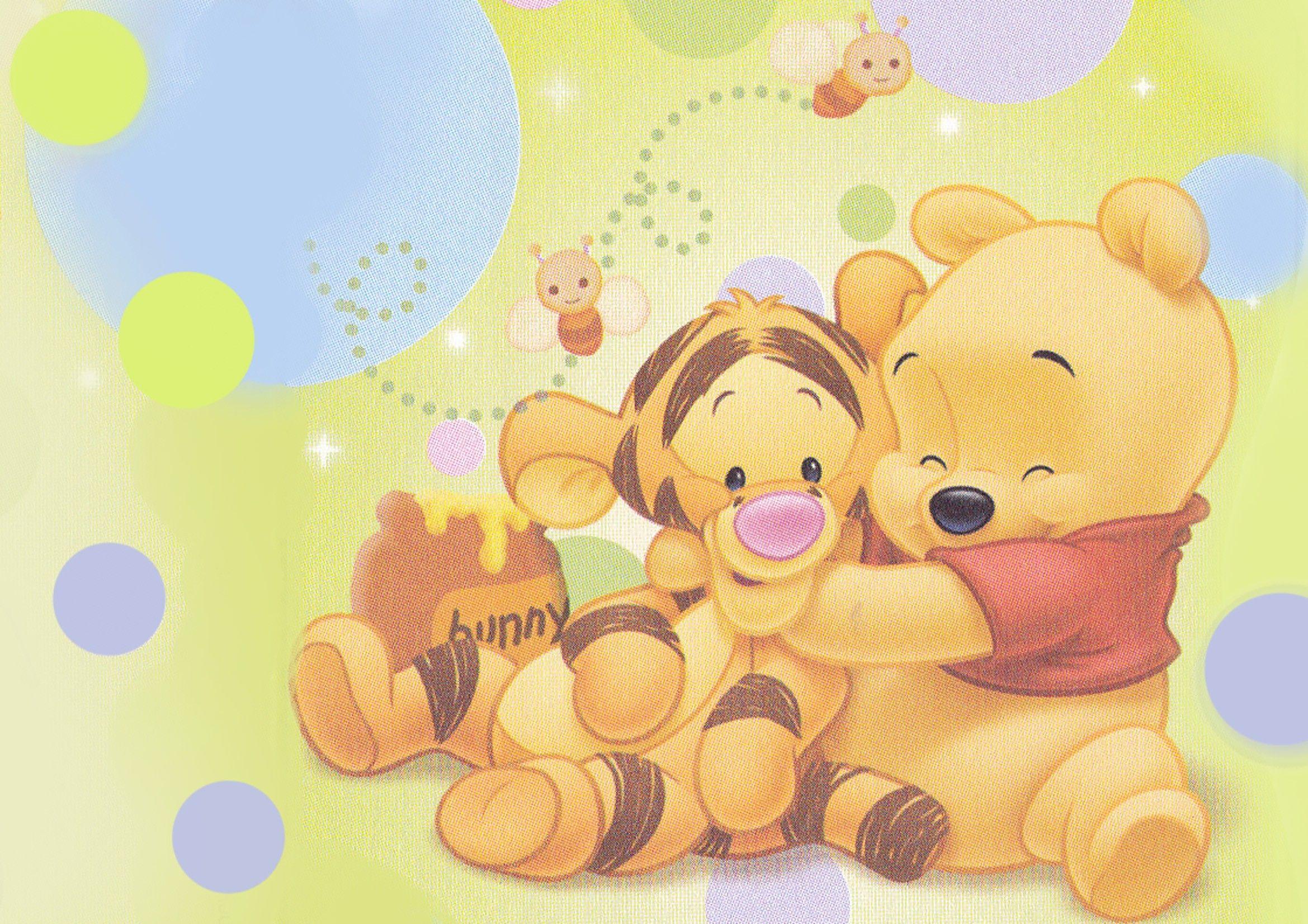 Download Cute Winnie the Pooh Aesthetic Bear Wallpaper  Wallpaperscom