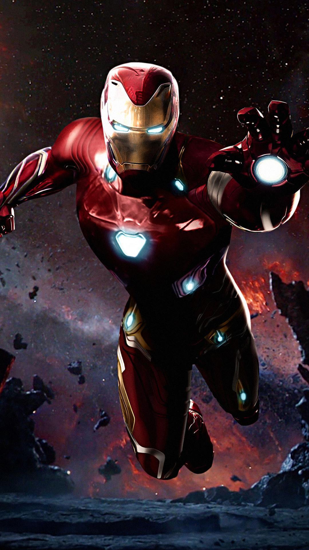 1080x1920 Iron Man 4K Wallpaper for Android