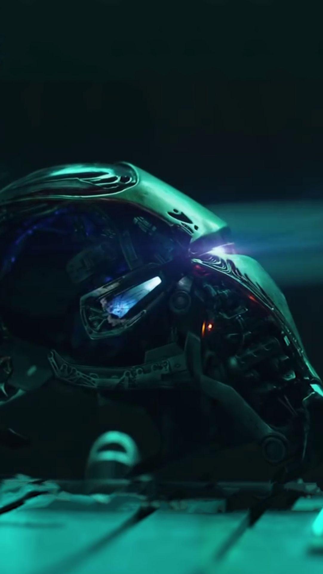 1082x1922 Iron Man Helmet From Avengers Endgame Wallpaper, HD Movies 4K