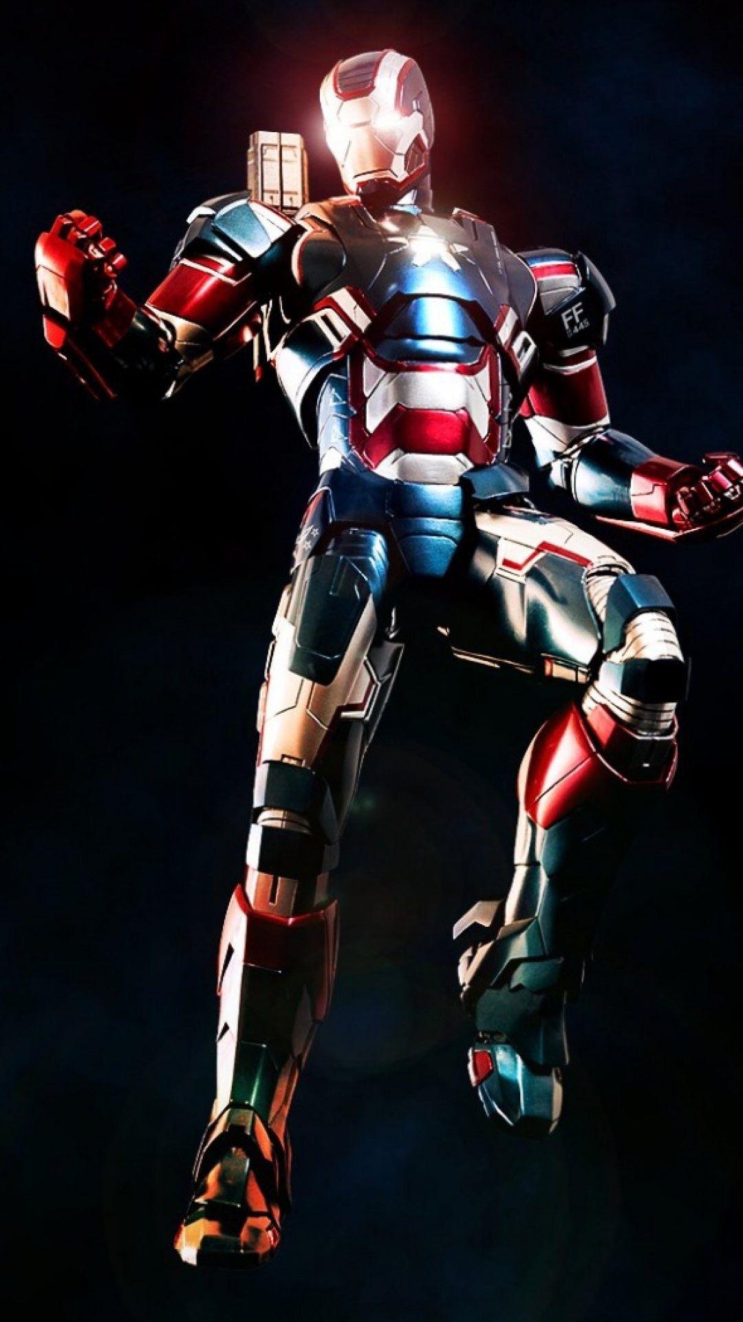 1080x1920 Iron Patriot Wallpaper. Iron Man iPhone