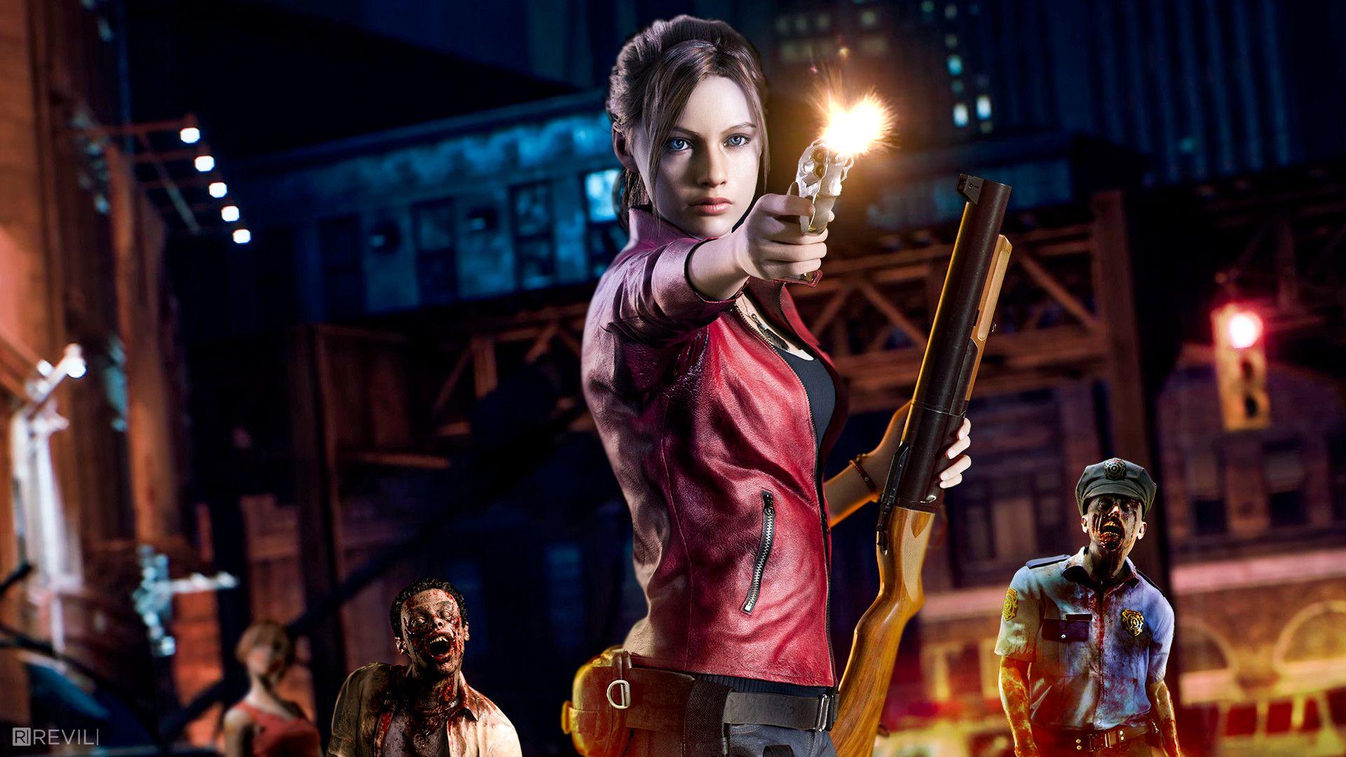1920x1080 Claire Redfield Wallpaper
