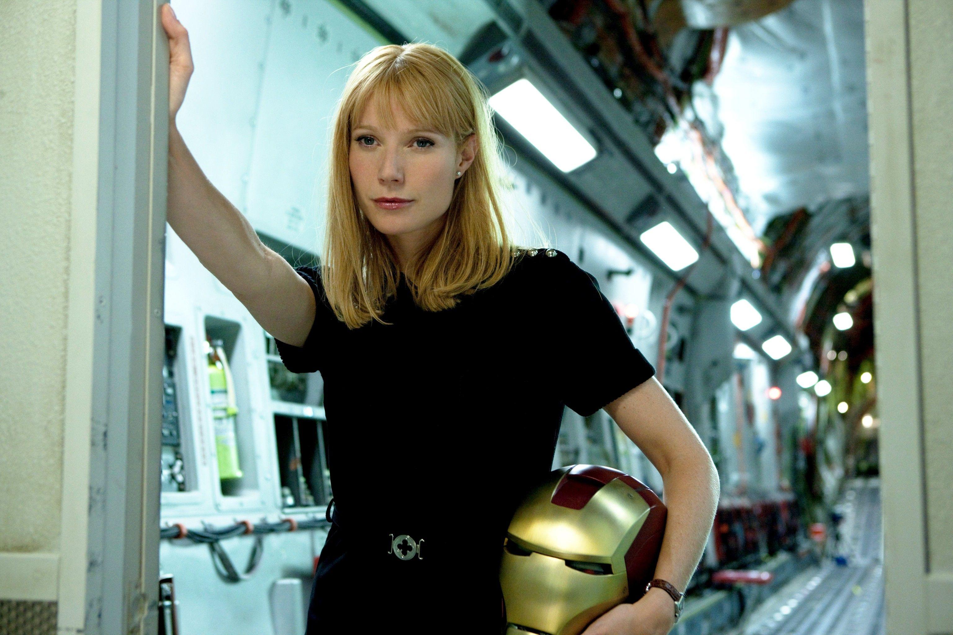 3072x2048 Iron Man Gwyneth Paltrow Pepper Potts Iron Man 3 wallpaper