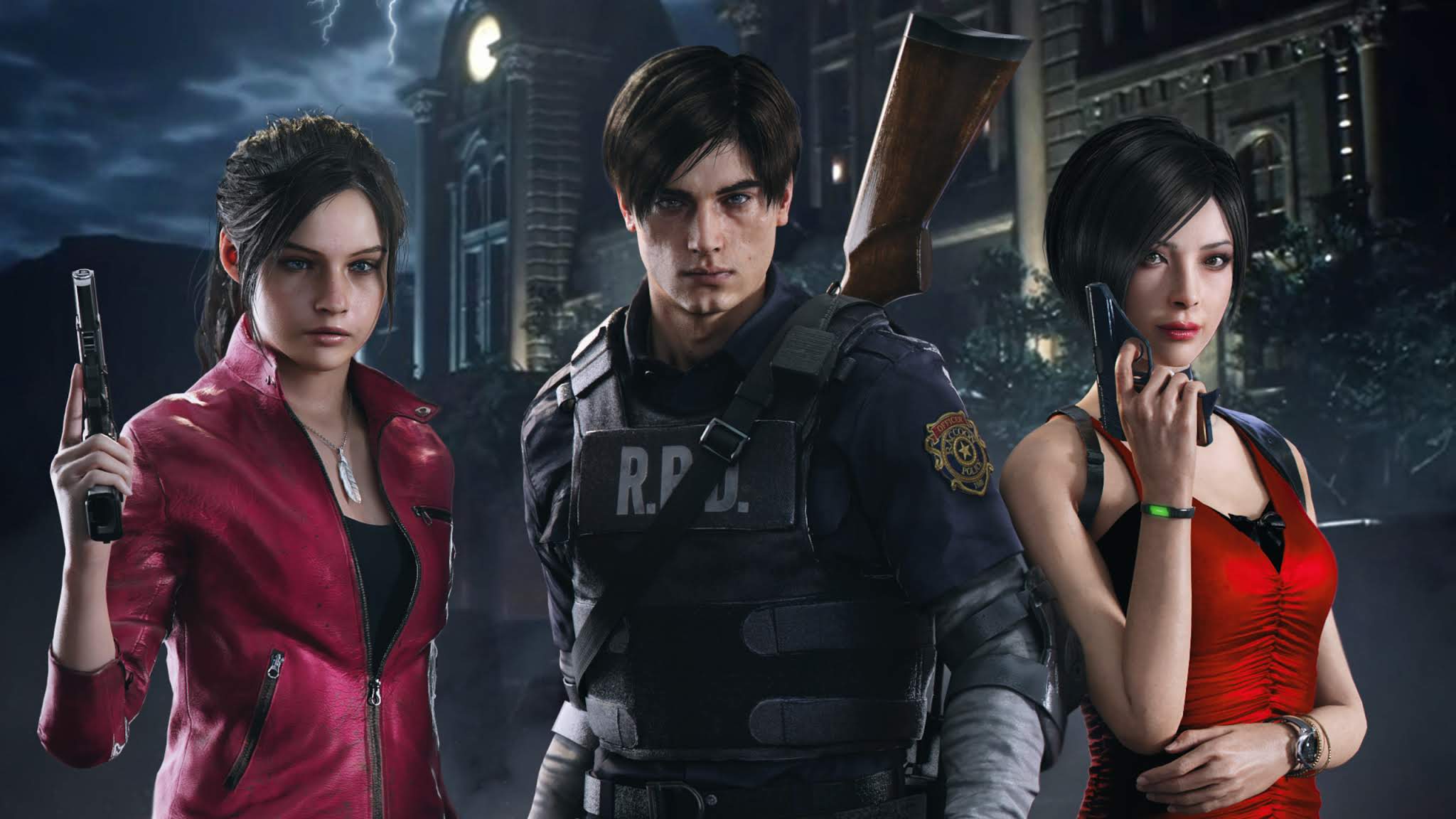 2048x1152 Resident Evil 2 Art
