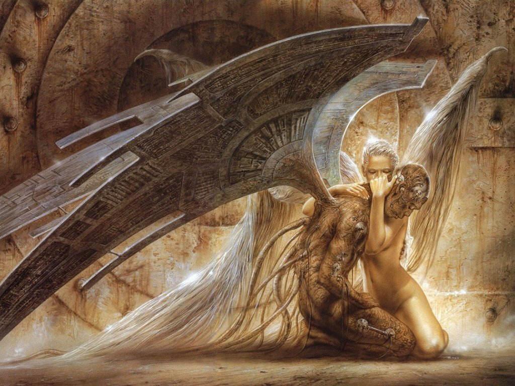 1024x768 Fallen Angels Wallpaper