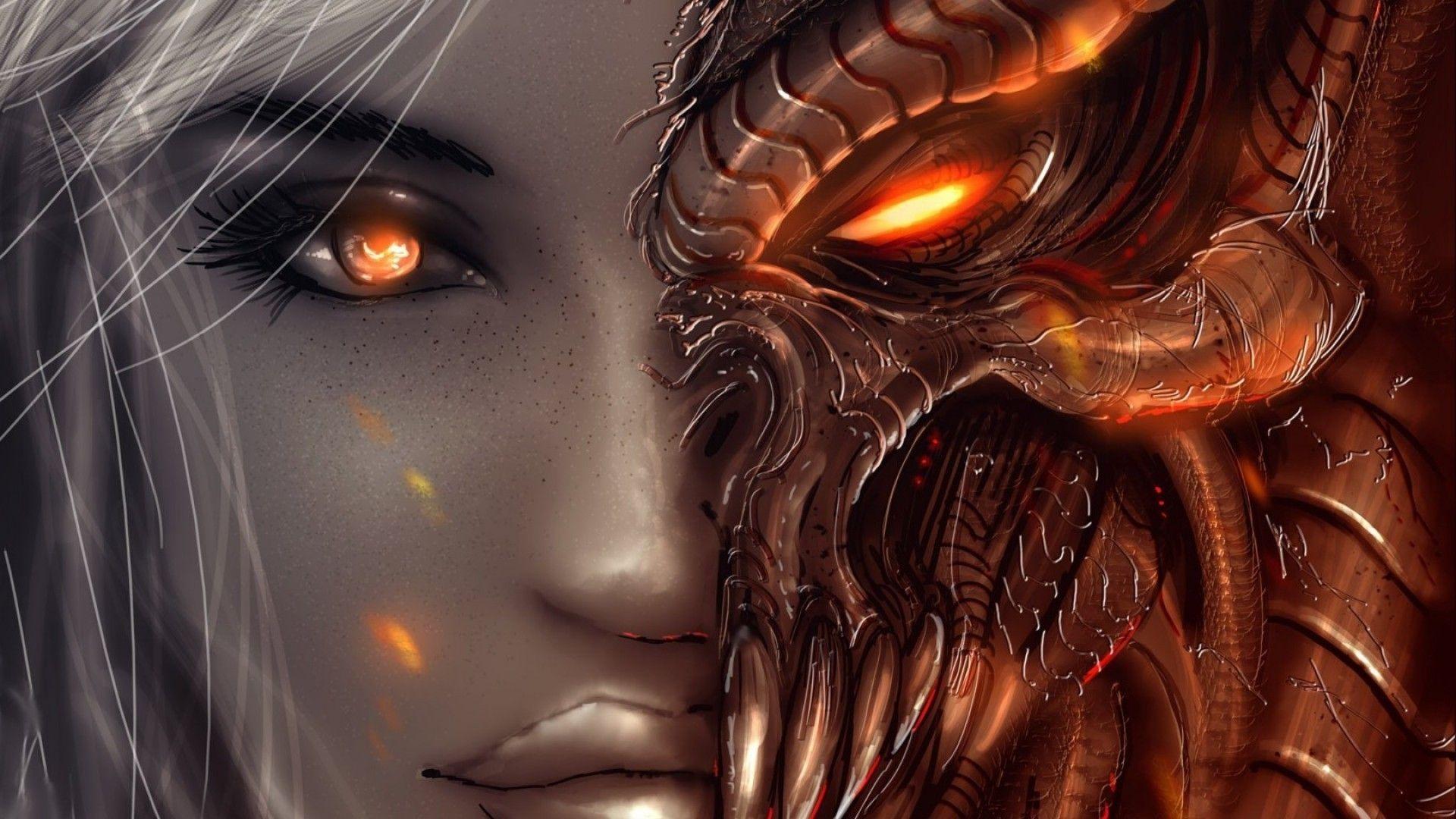 1920x1080 WALLPAPER FOR FALLEN ANGEL THEME FALLEN ANGEL HD - 'Fallen Angel of Death' Graphic Art Print on Metal