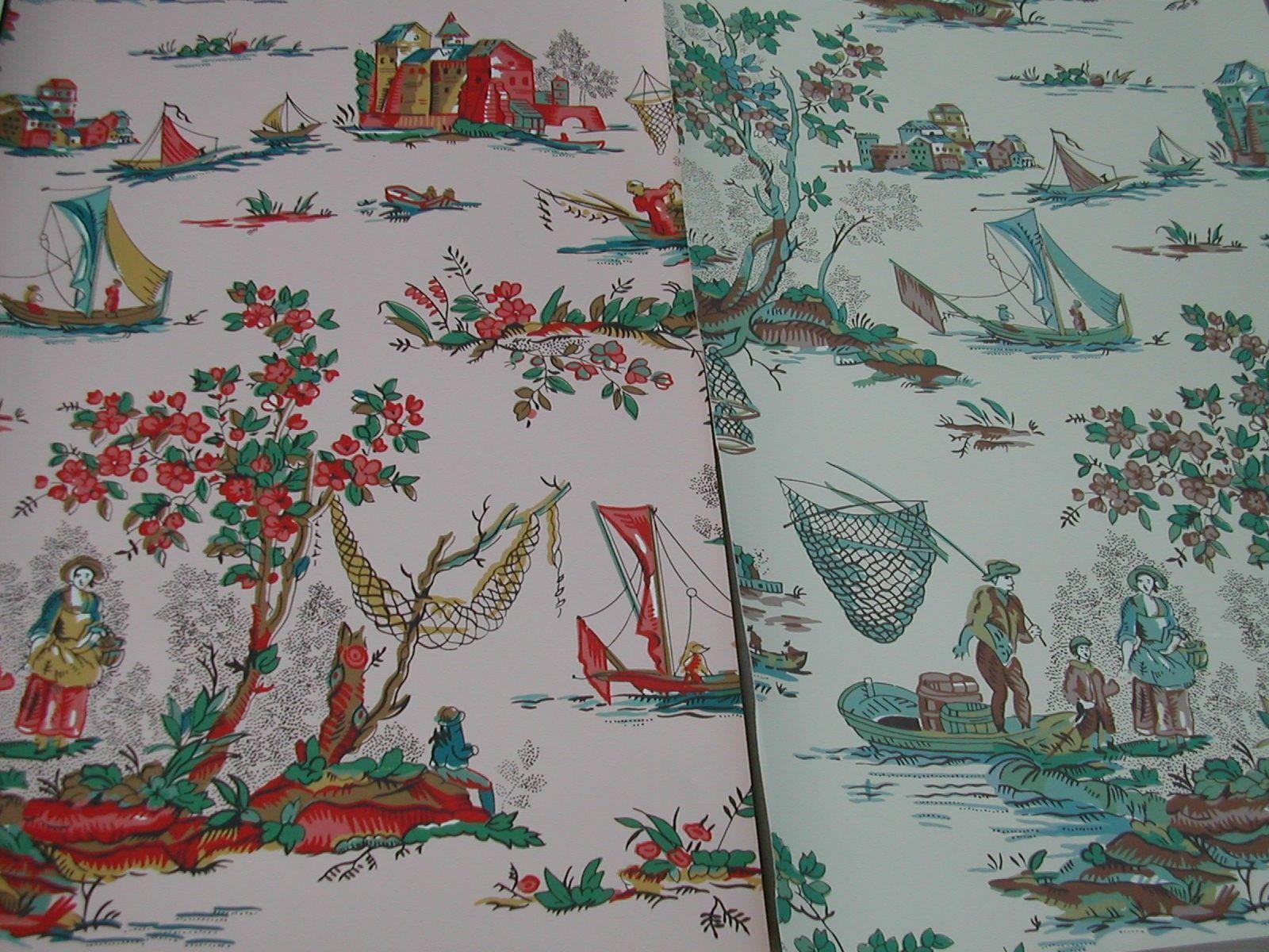 1600x1200 My powder room. Favorite Wallpaper patterns. Toile