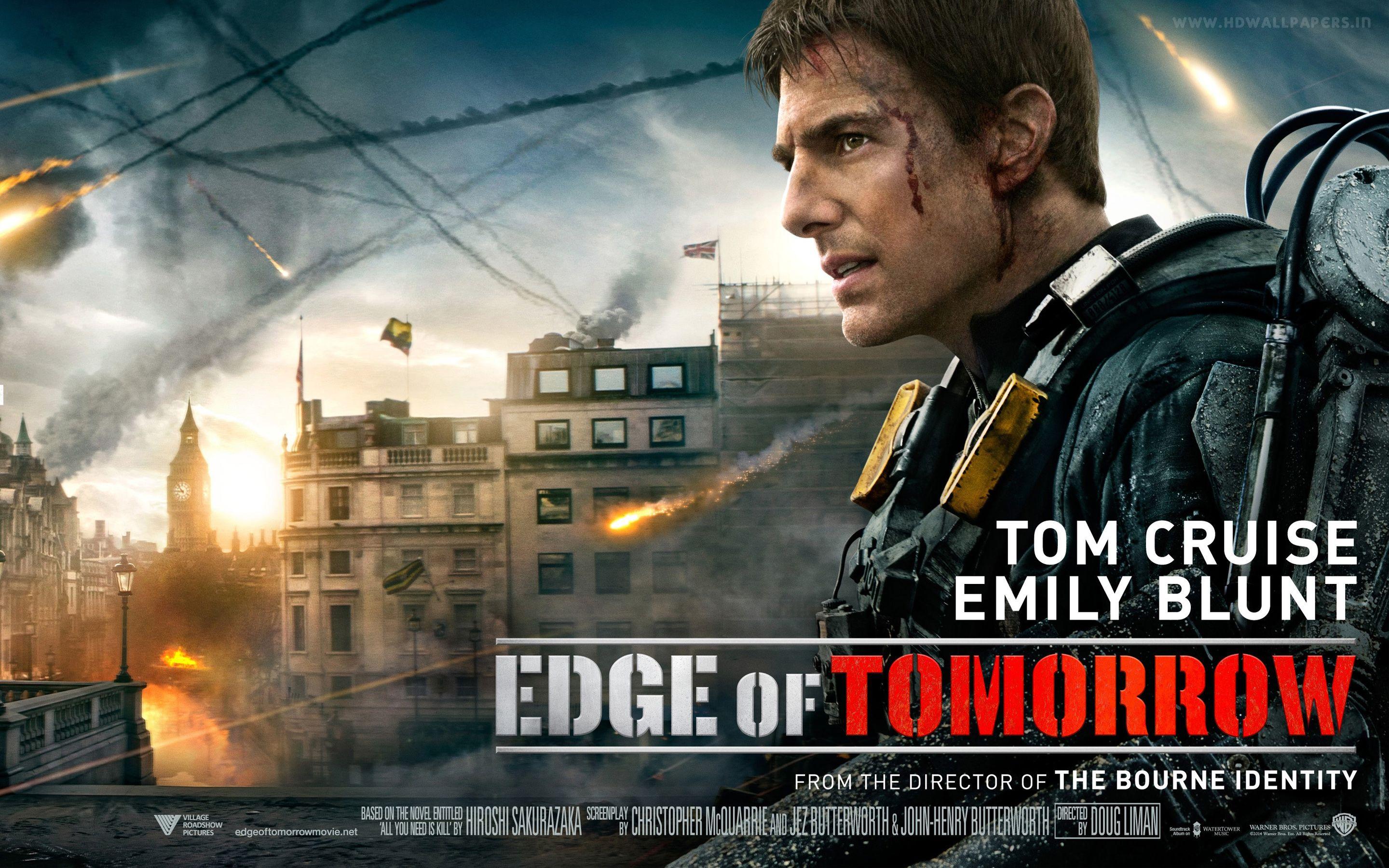 2880x1800 Tom Cruise in Edge of Tomorrow Wallpaper