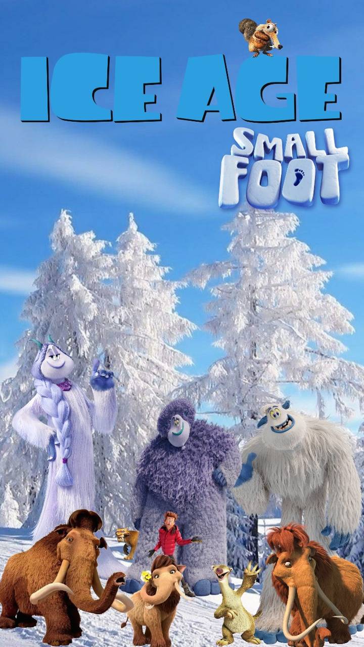 720x1280 Ice Age Smallfoot wallpaper