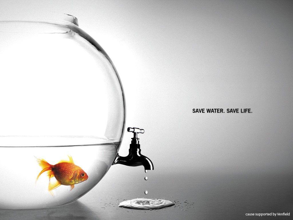 Wallpaper Save Water
