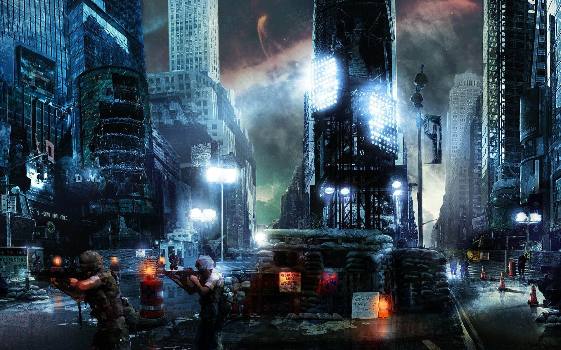 1920x1200 City wallpaper, Widescreen