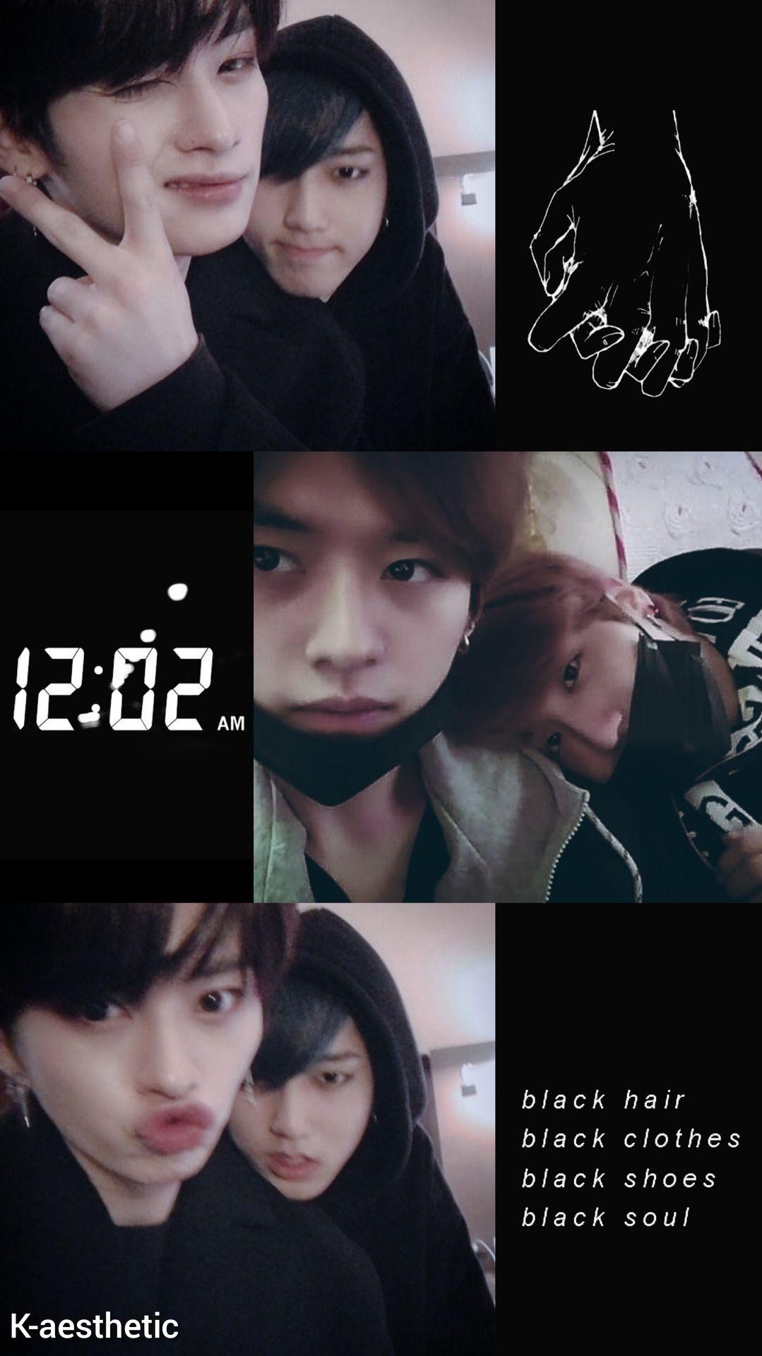 1079x1920 stray kids grunge