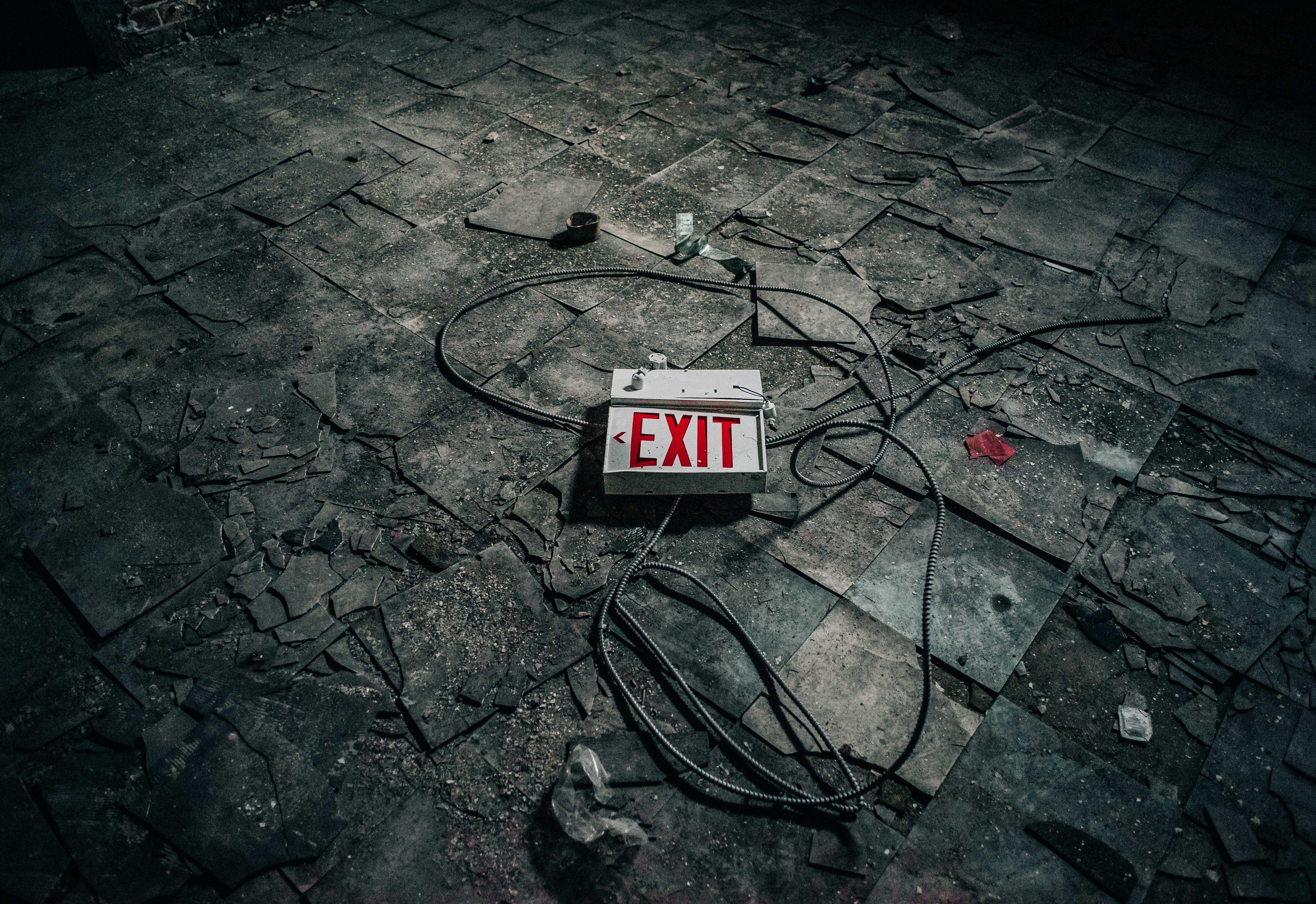 4333x2976 Download 4333x2976 Broken Wires, Exit, Wrecked Wallpaper