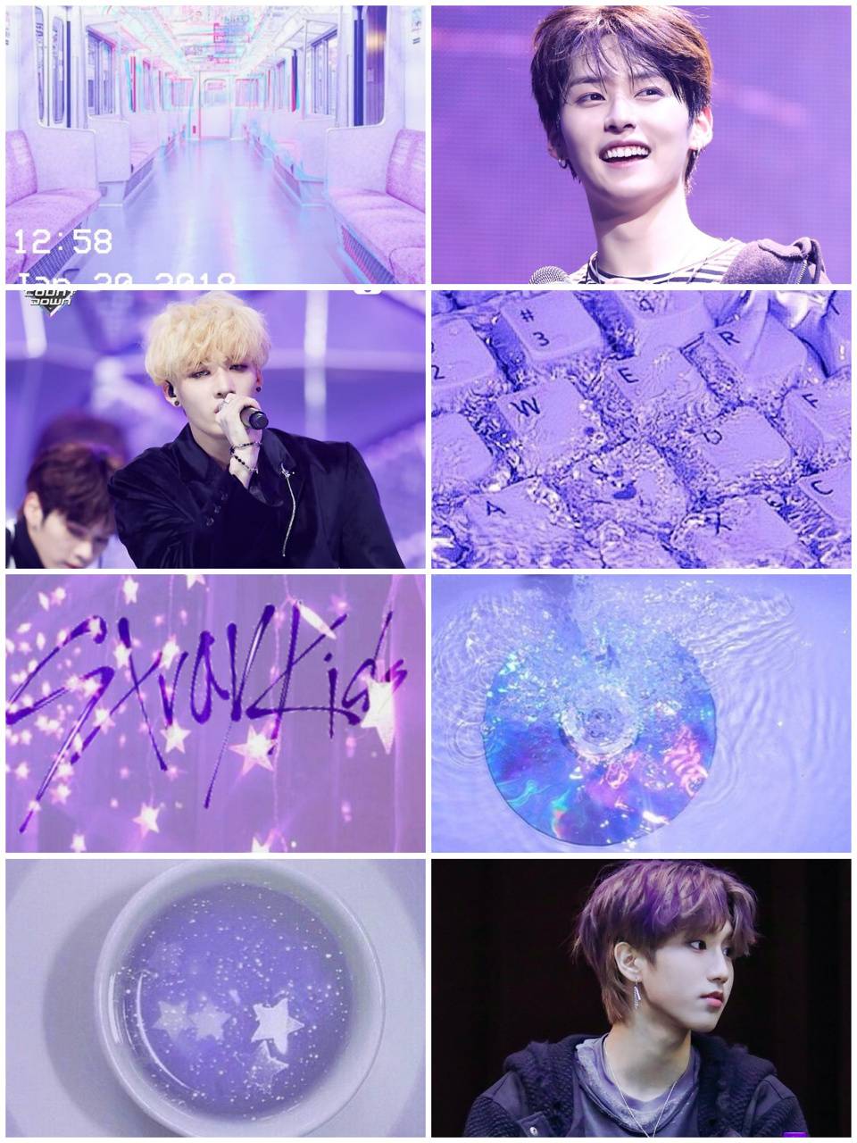 960x1280 Stray Kids Purple wallpaper