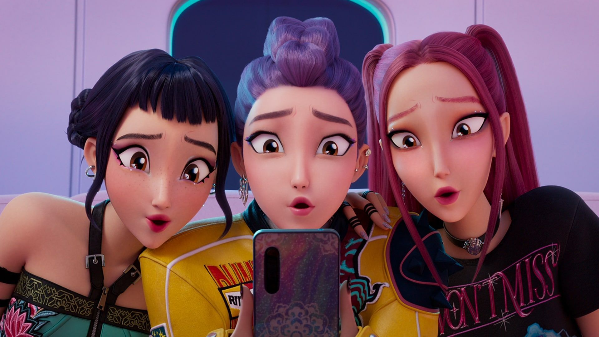 1920x1080 WATCH: Twice reacts to Huntrix's dorm in 'KPop Demon Hunters'