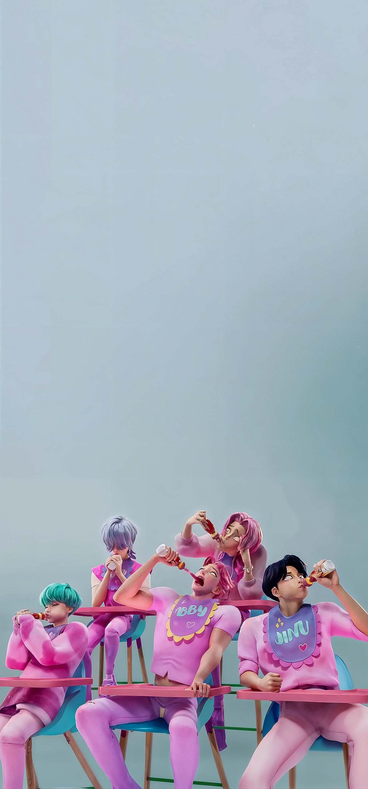 1179x2526 Kpop Demon Hunters Wallpaper 4k iPhone