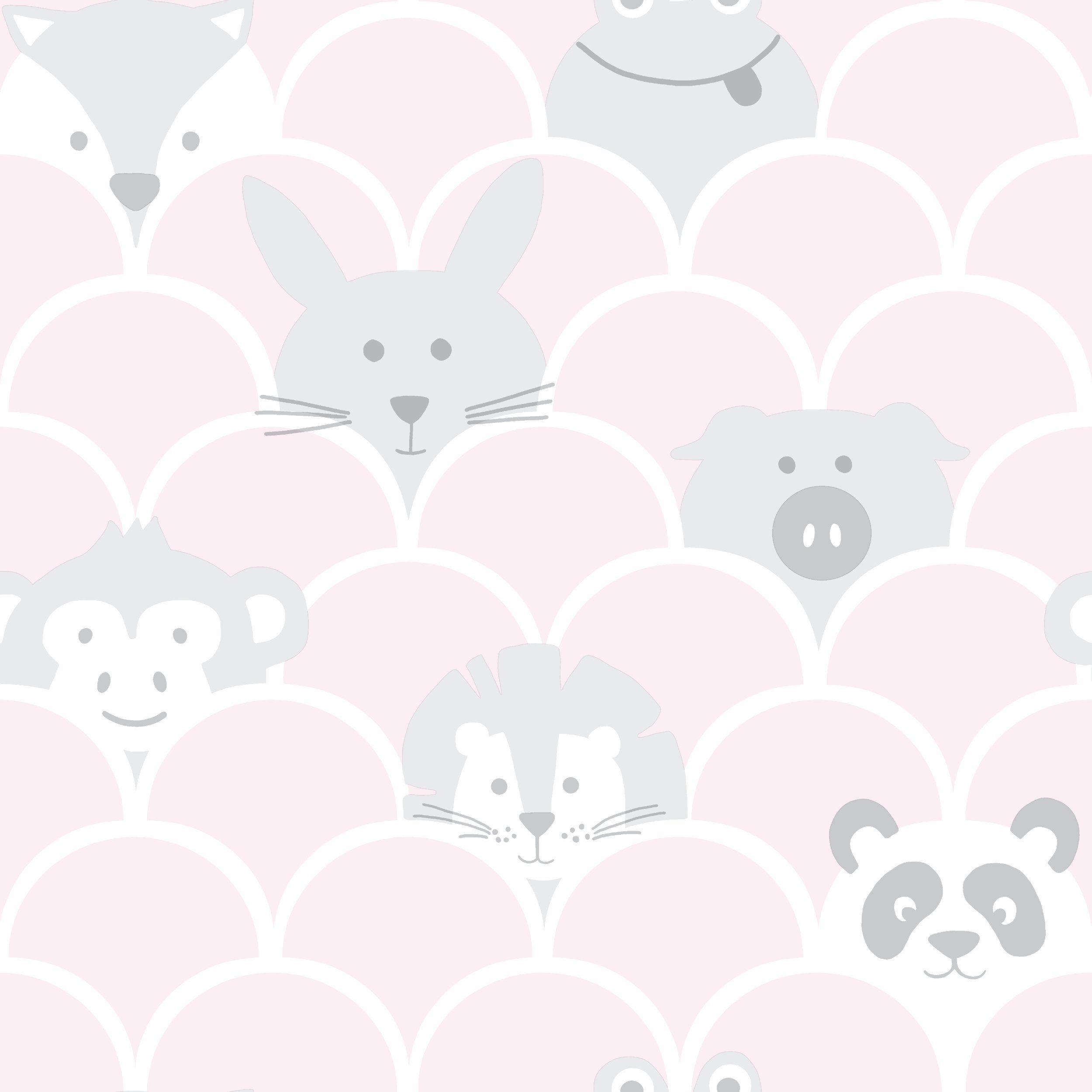 2500x2500 Kids Holden Wallpaper. Peek A Boo Pink
