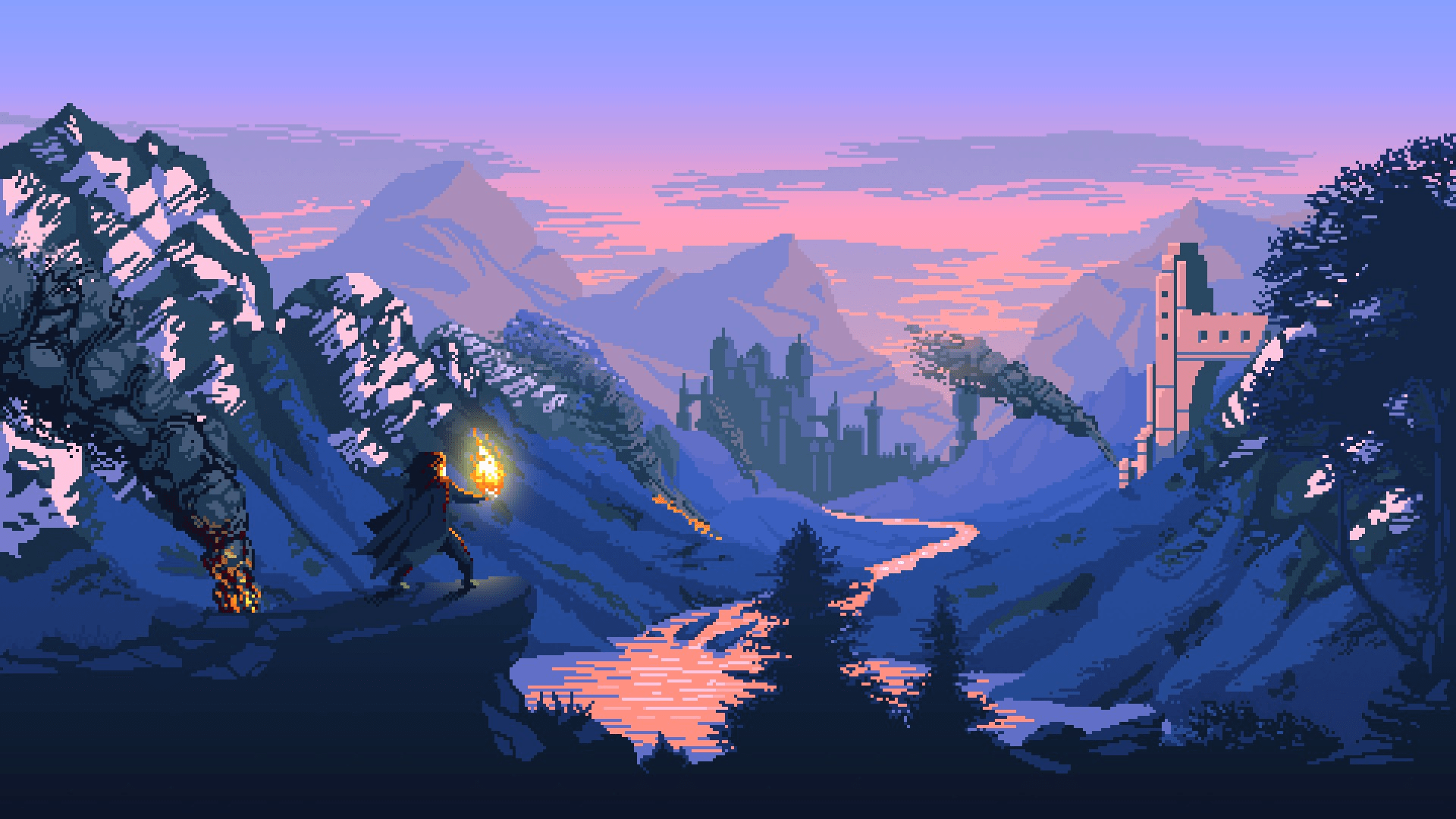 1920x1080 Pixel Art Wallpaper and Background: Free HD Download