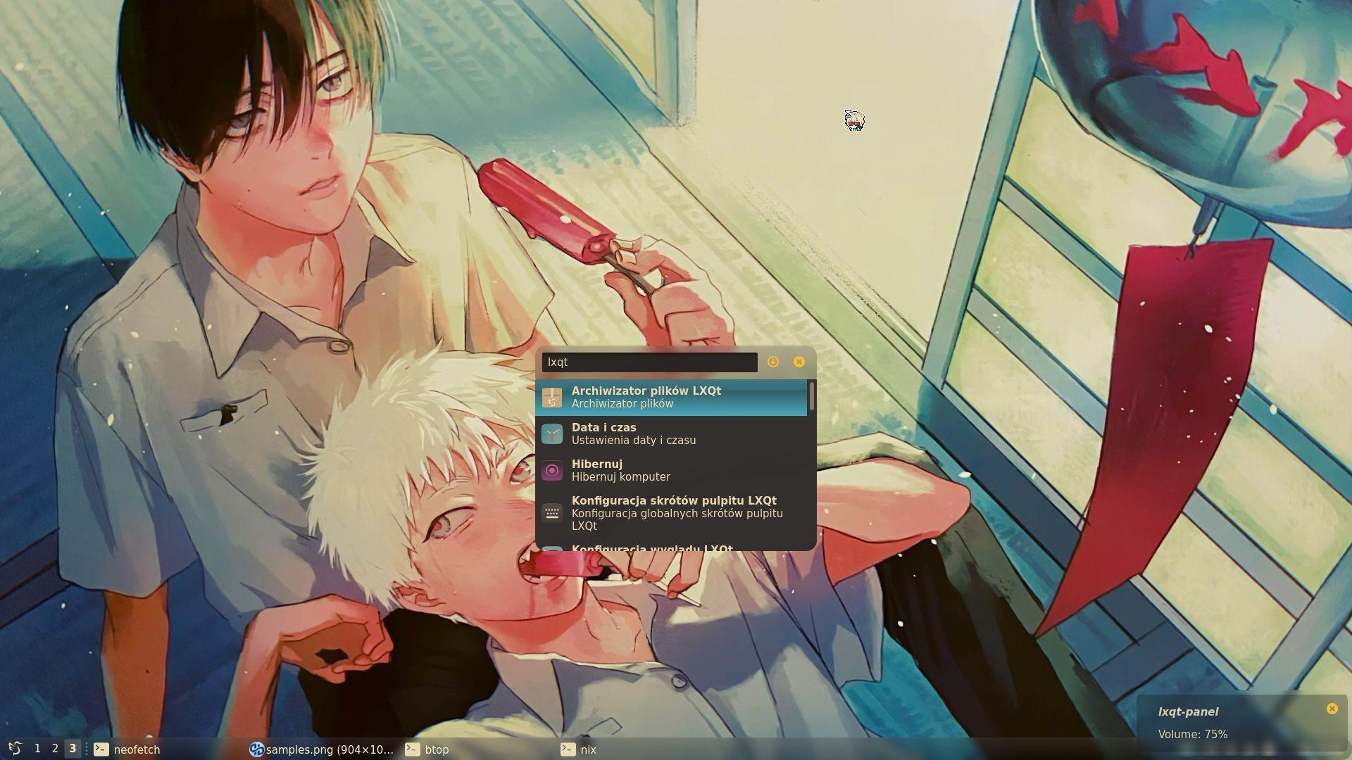 1920x1080 LXQt I3 The Summer Hikaru Died