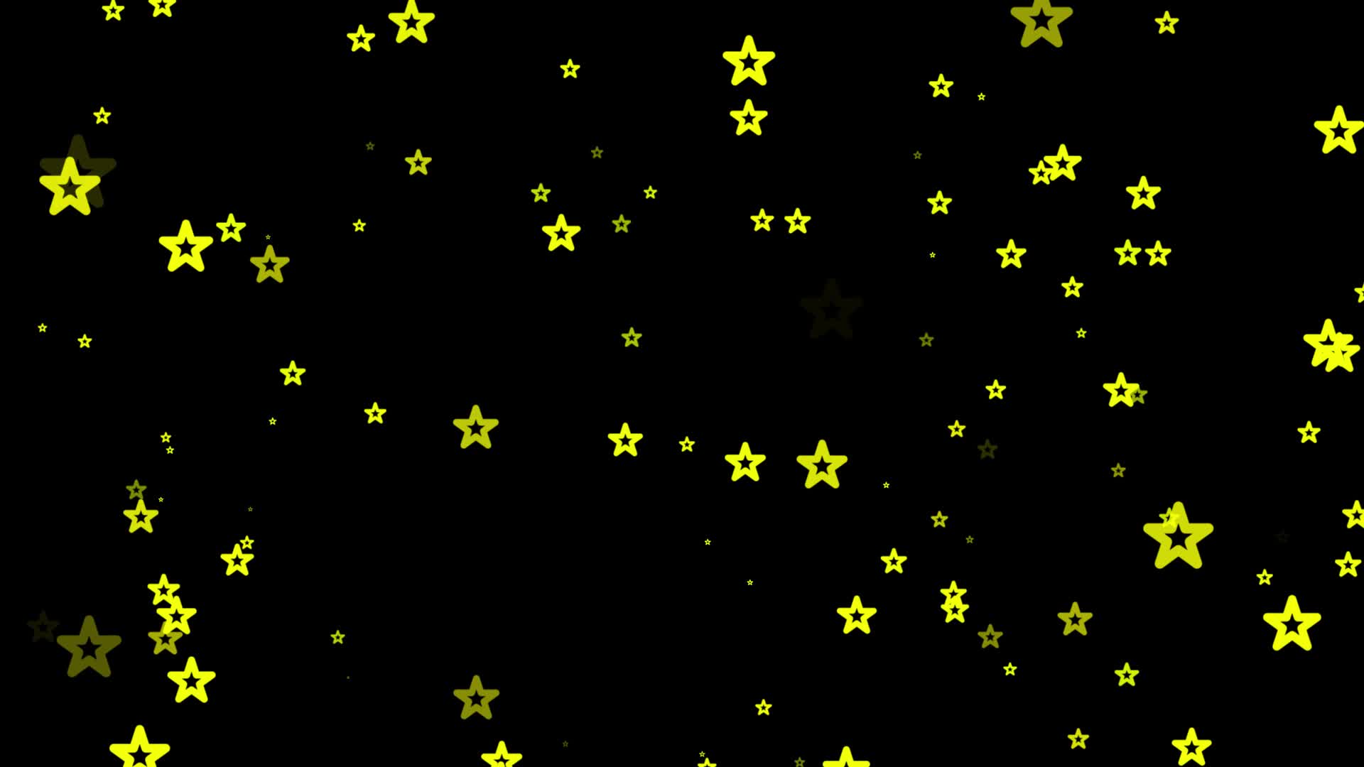 1920x1080 Light blue star particle motion background. Faded wallpaper animation with black color. Flying bubble