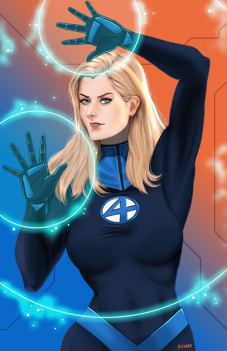 736x1137 Marvel's Susan Storm / Richards of The Fantastic 4