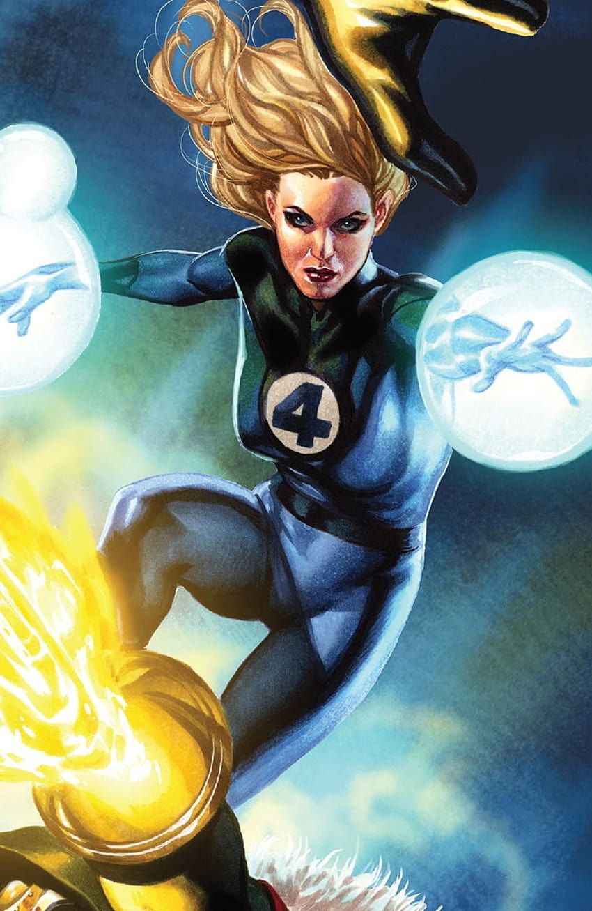 850x1307 Invisible woman HD wallpaper
