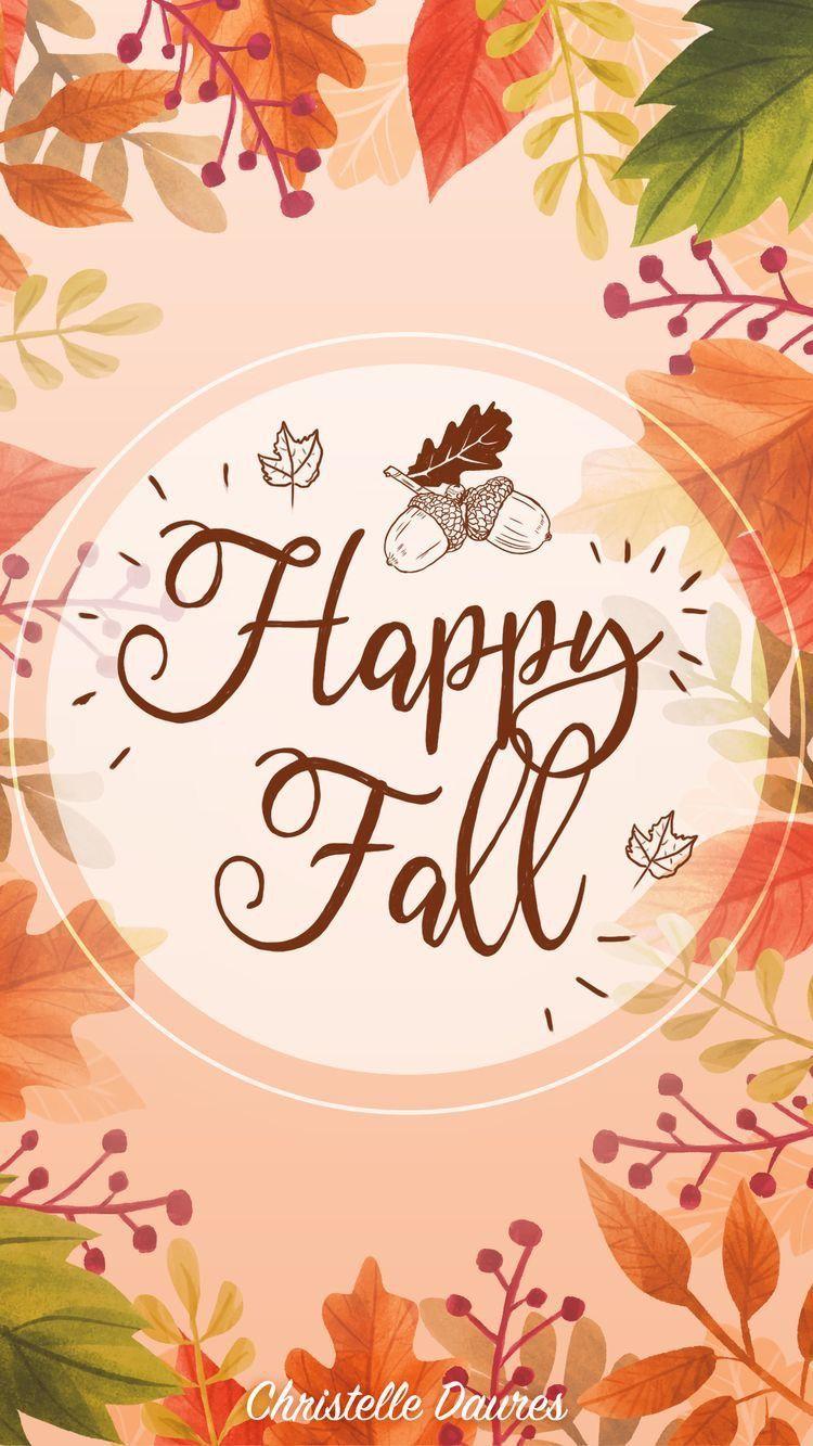 750x1333 Wallpaper. Autumn phone wallpaper