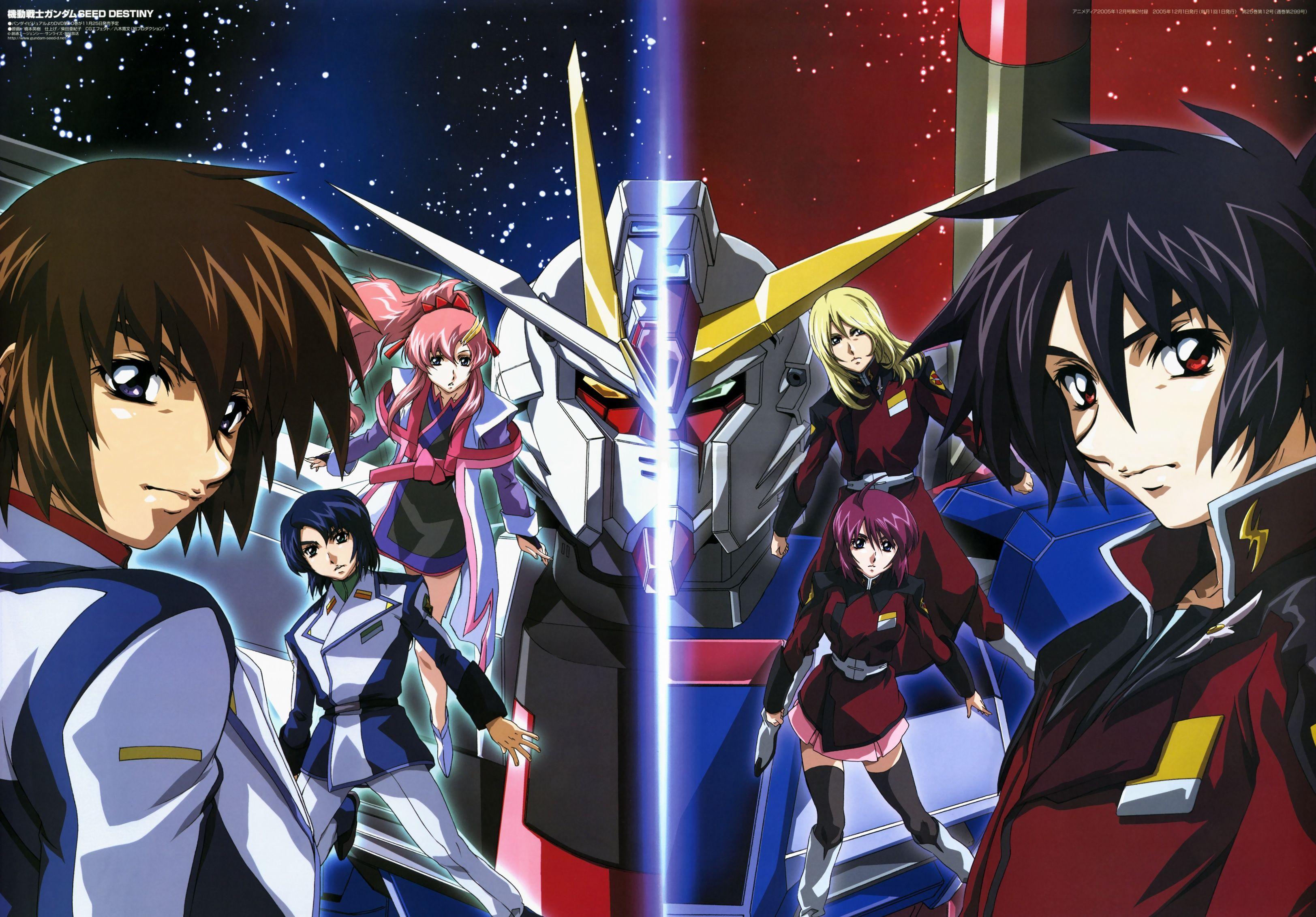 3247x2263 Mobile Suit Gundam Seed Destiny HD Wallpaper. Background Image