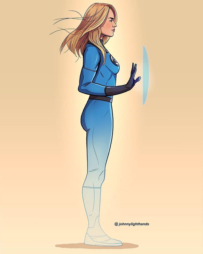 850x1063 Johnny Lighthands's Instagram profile post: “Sue Storm aka The Invisible Woman HD phone wallpaper