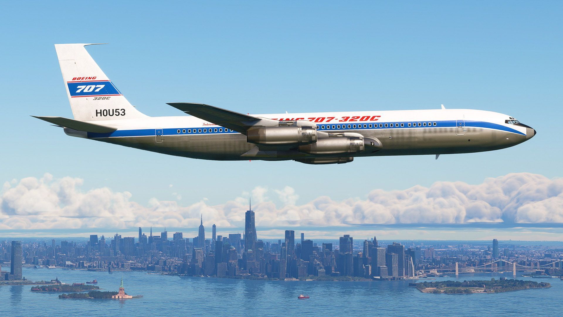 1920x1080 Microsoft Flight Simulator Boeing 707 Famous Flyer 10 Released