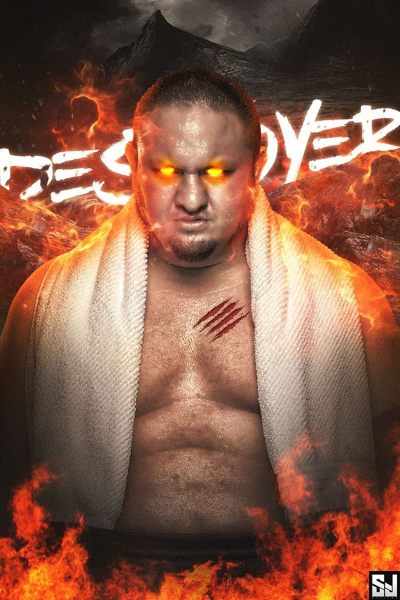 800x1200 Samoa Joe, destroyer, submission machine, wwe, HD phone wallpaper