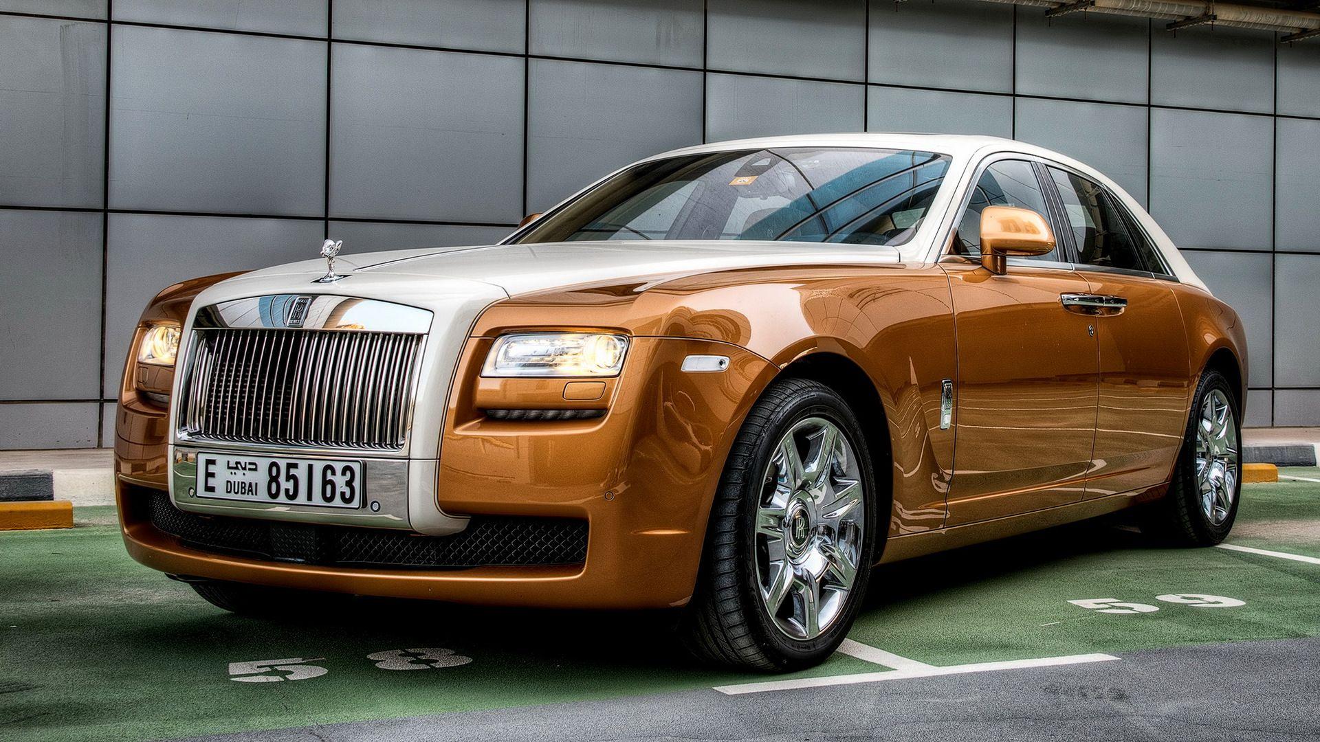 1920x1080 Dubai Ghost Rolls Royce Wallpaper & Background Download