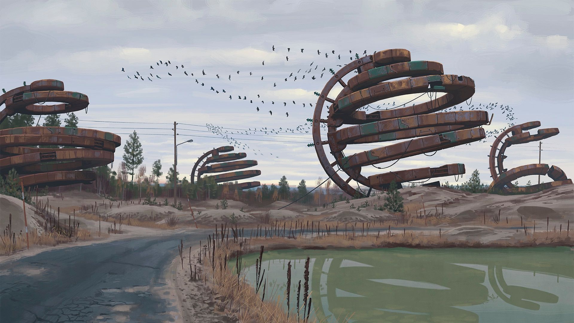 1920x1080 Tales From The Loop: From Simon Stålenhag's Art Book To Amazon's Sci Fi Show
