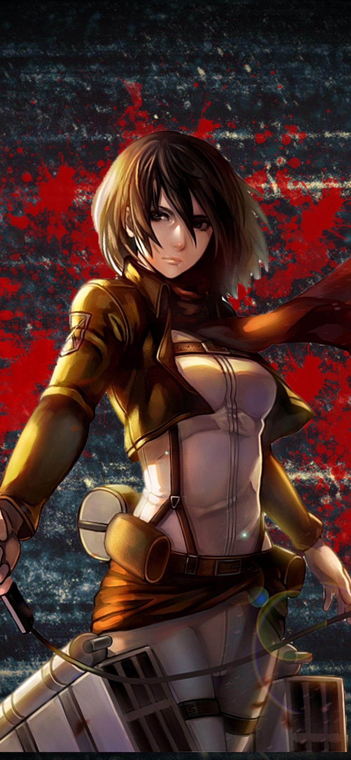 1125x2436 Download Wallpaper Attack on Titan HD Untuk Android/iPhone