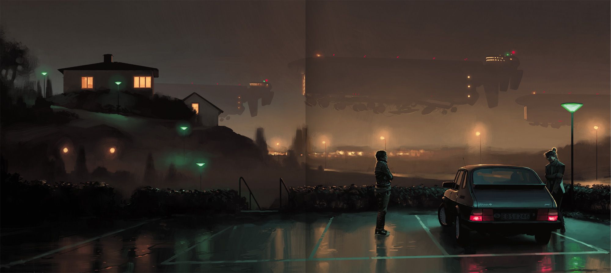 2000x895 Tales from the Loop. Concept Art World