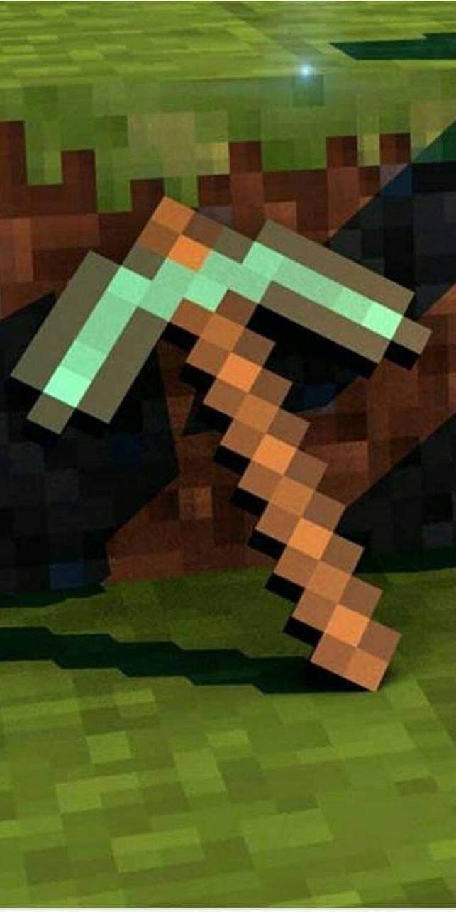 643x1285 WallPaper Minecraft