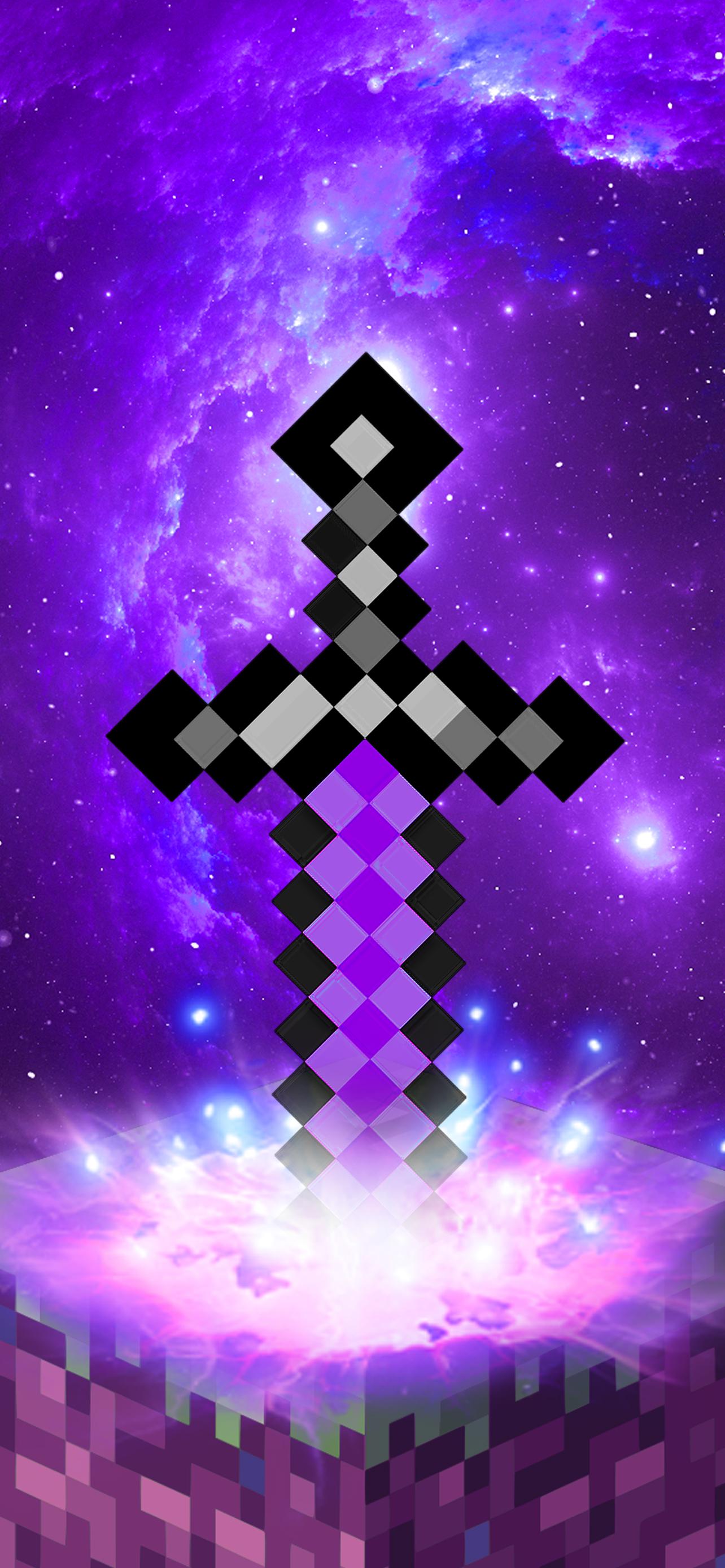 1284x2778 I made some minecraft phone wallpaper today. What do you think? (resolution 2532x1170 pixels)