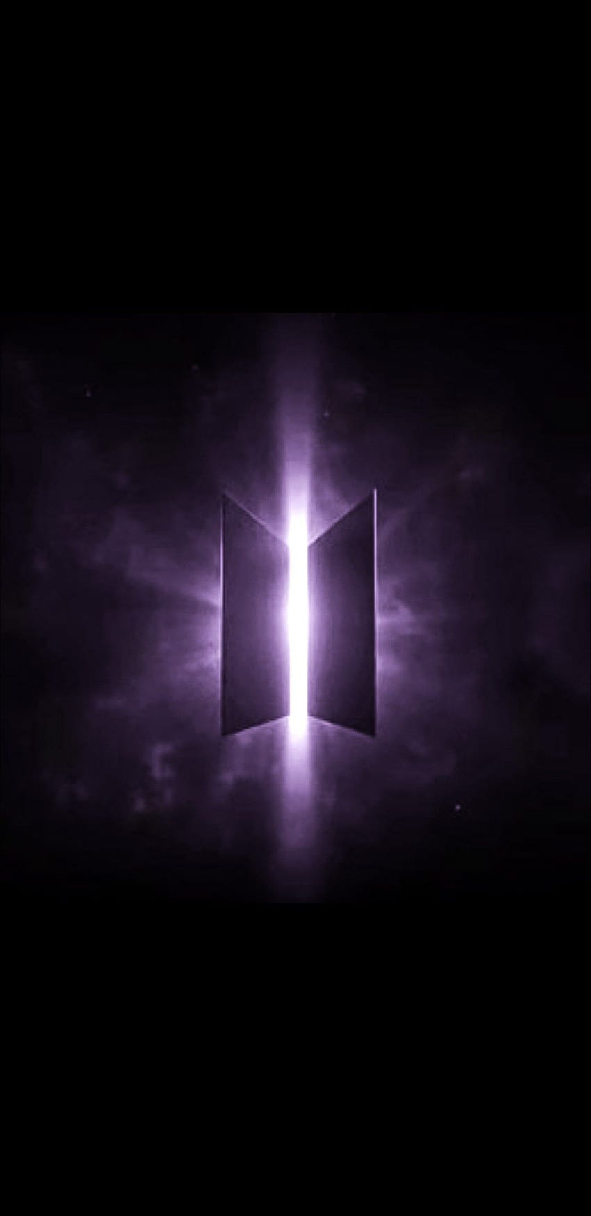 850x1747 BTS logo purple. Bts, Bts spring day HD phone wallpaper