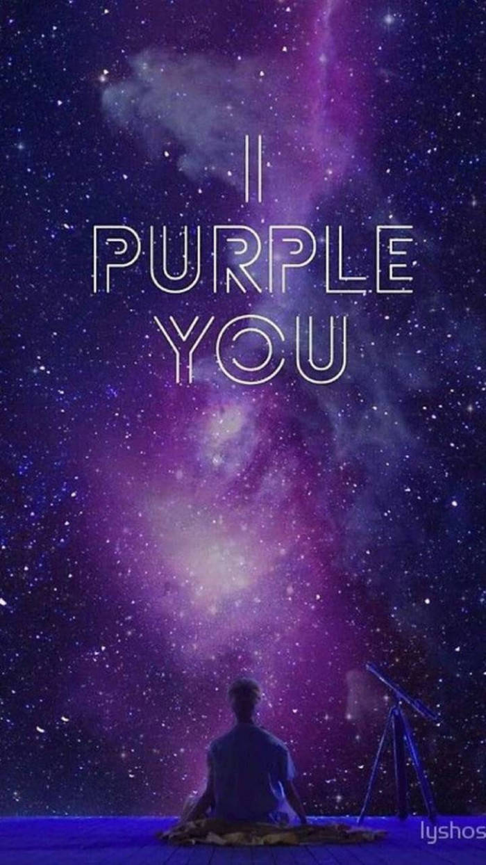 700x1244 Bts Galaxy I Purple You Wallpaper