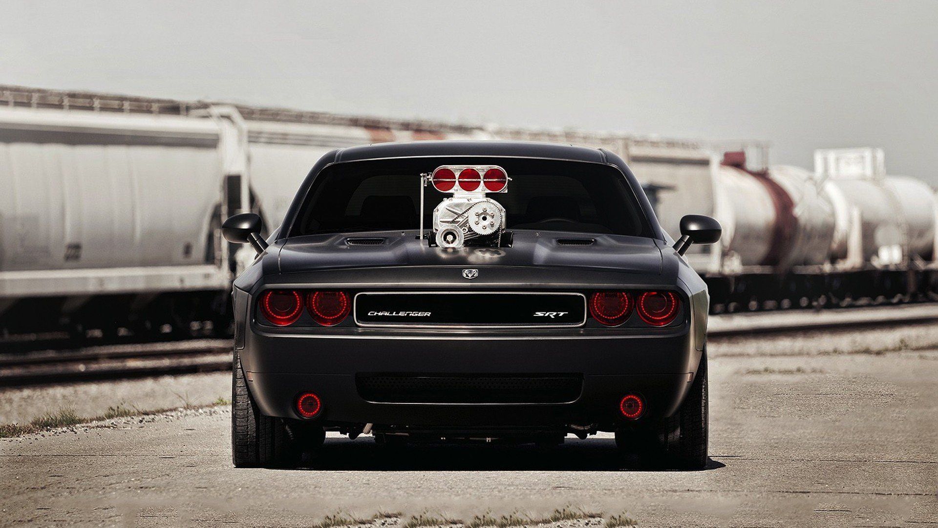 1920x1080 Dodge Challenger SRT Thunder: HD Muscle Car Wallpaper
