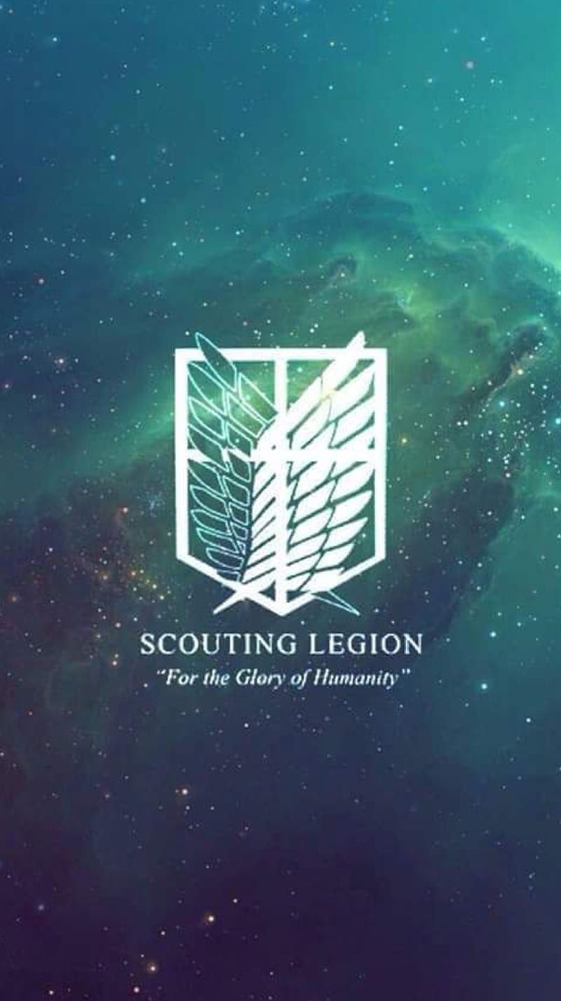 800x1426 Attack on titan, legion, scouts, symbol, HD phone wallpaper