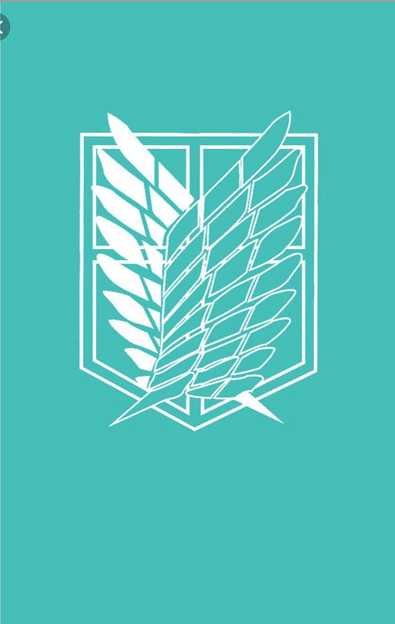 800x1263 Attack on titan, anime, scouts, symbol, HD phone wallpaper