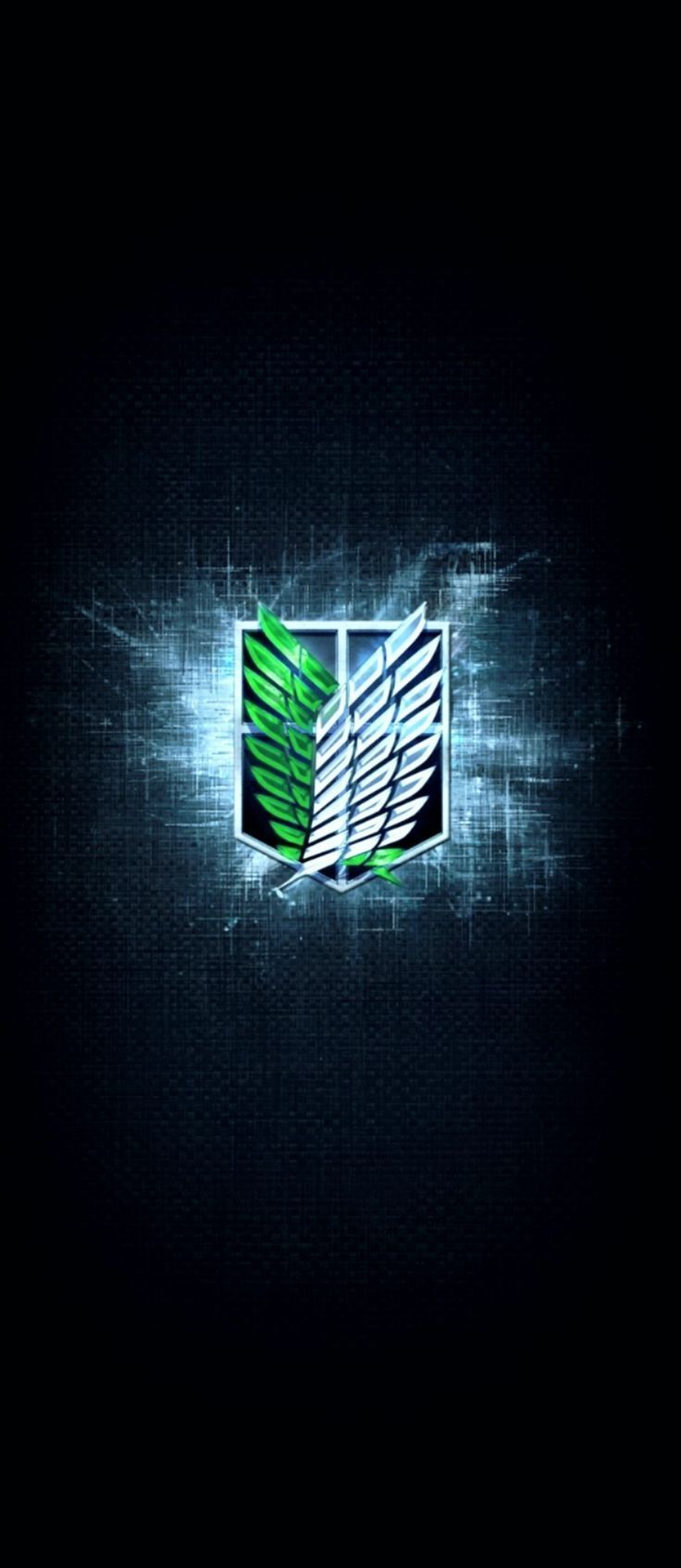 736x1694 SCOUT REGIMENT LOGO WALLPAPER ATTACK ON TITAN
