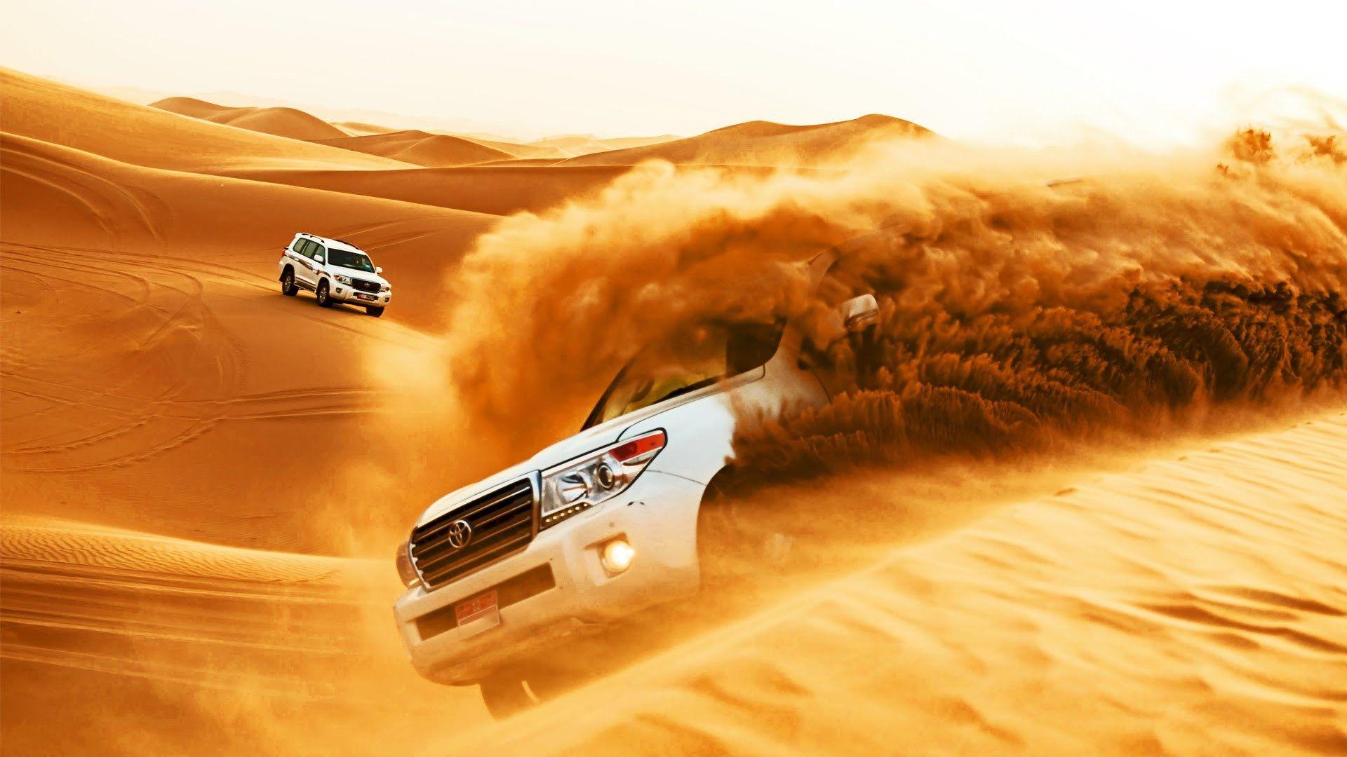 dubai desert safari wallpaper