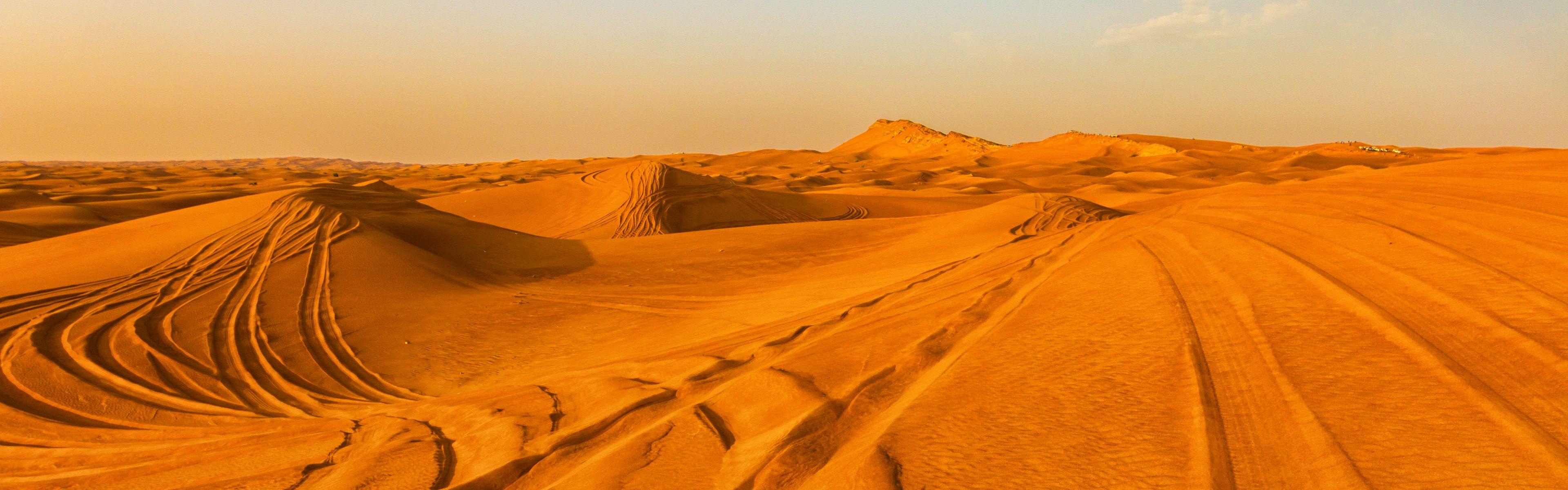 3840x1200 desertsafari HD Wallpaper