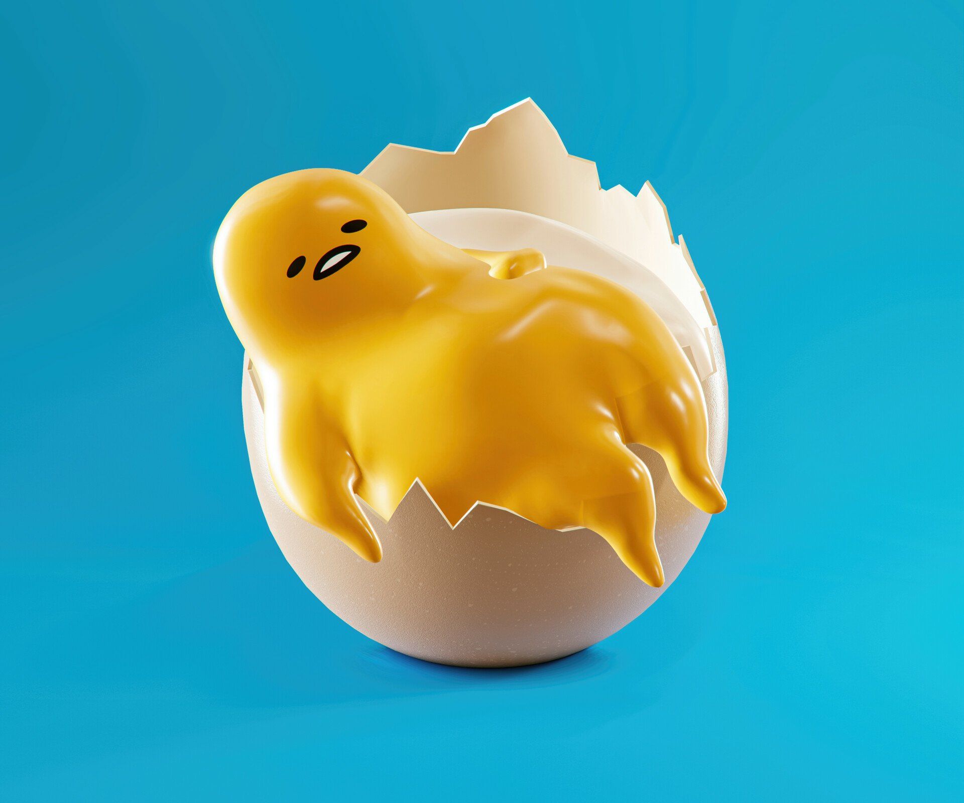 1920x1600 Artistic HD Gudetama Vibes: The Ultimate Lazy Egg Wallpaper