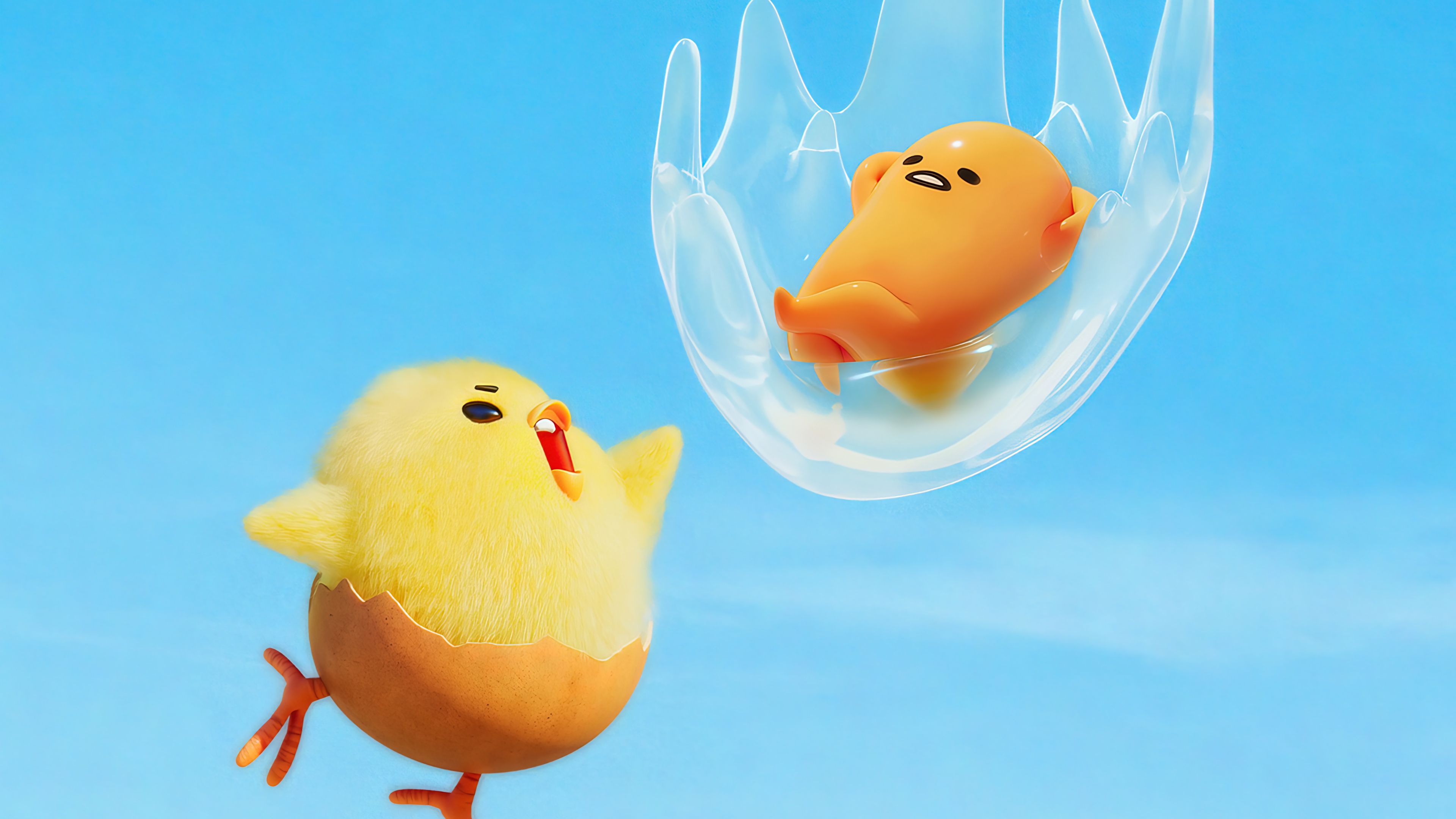 3840x2160 Gudetama Netflix Series Poster Wallpaper 4K HD PC j