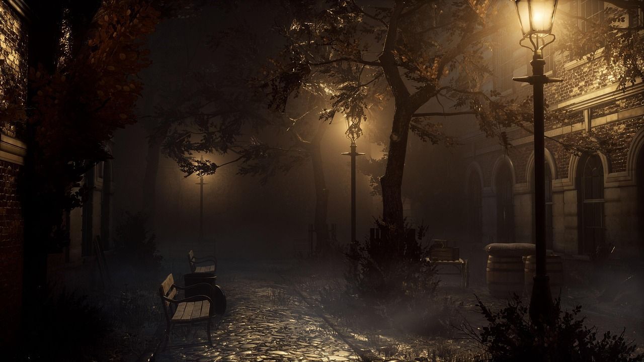 1280x720 City Ambient Dark